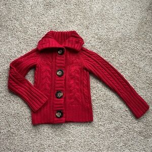 Gap Cable Knit Cardigan with Buttons